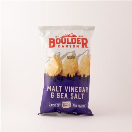 Boulder Canyon Malt Vinegar and Sea Salt Chips