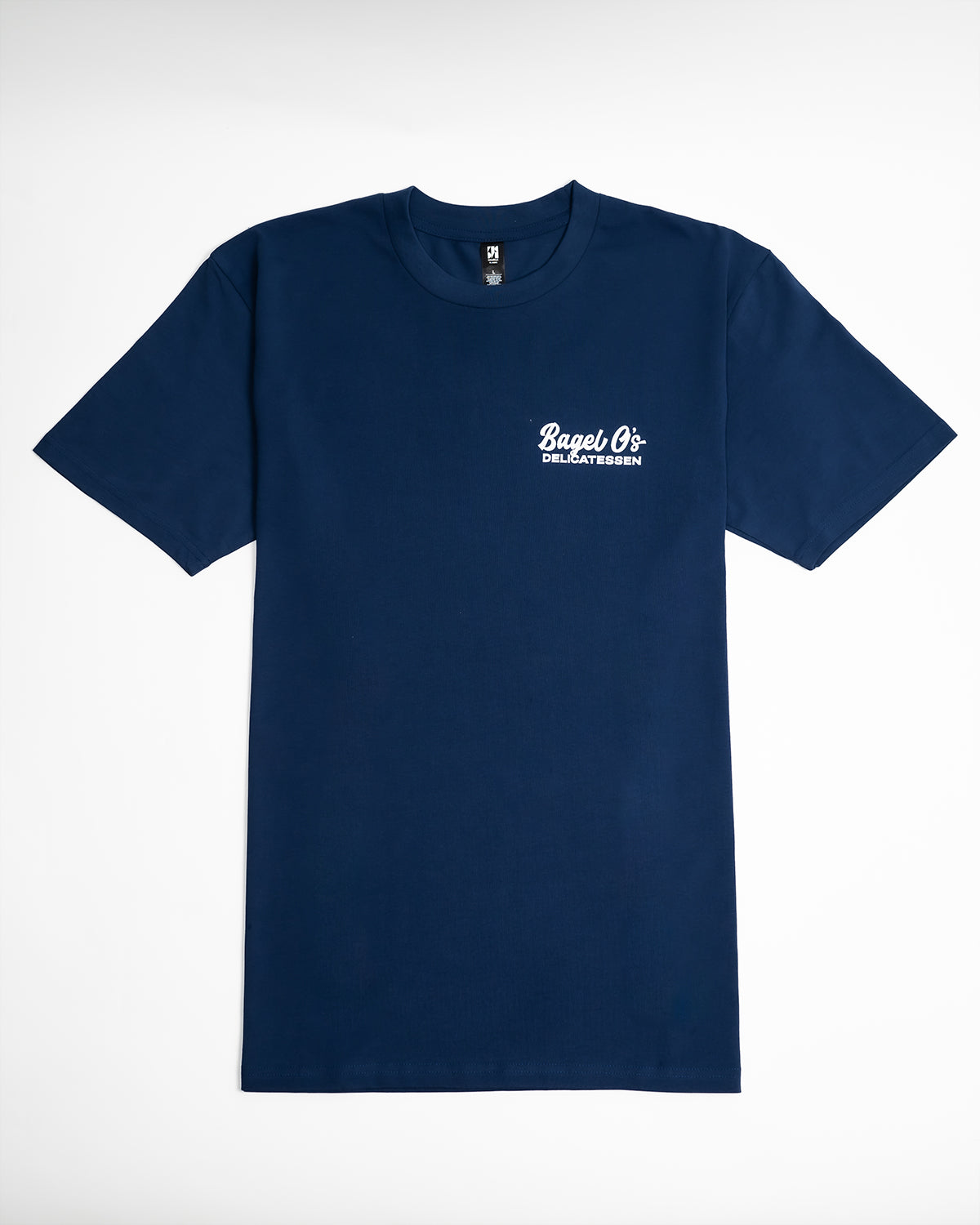 Bagel O's Short Sleeved Tee - Bagel Blue