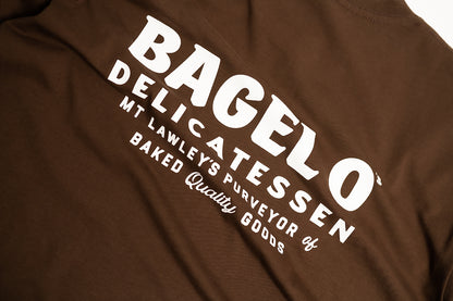 Bagel O's Short Sleeved Tee - Coffee