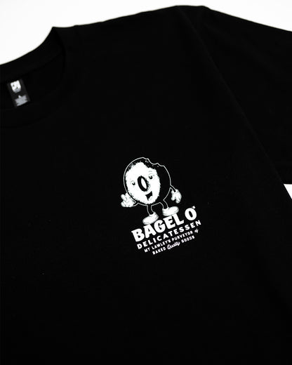 Bagel O's Short Sleeved Tee - Black