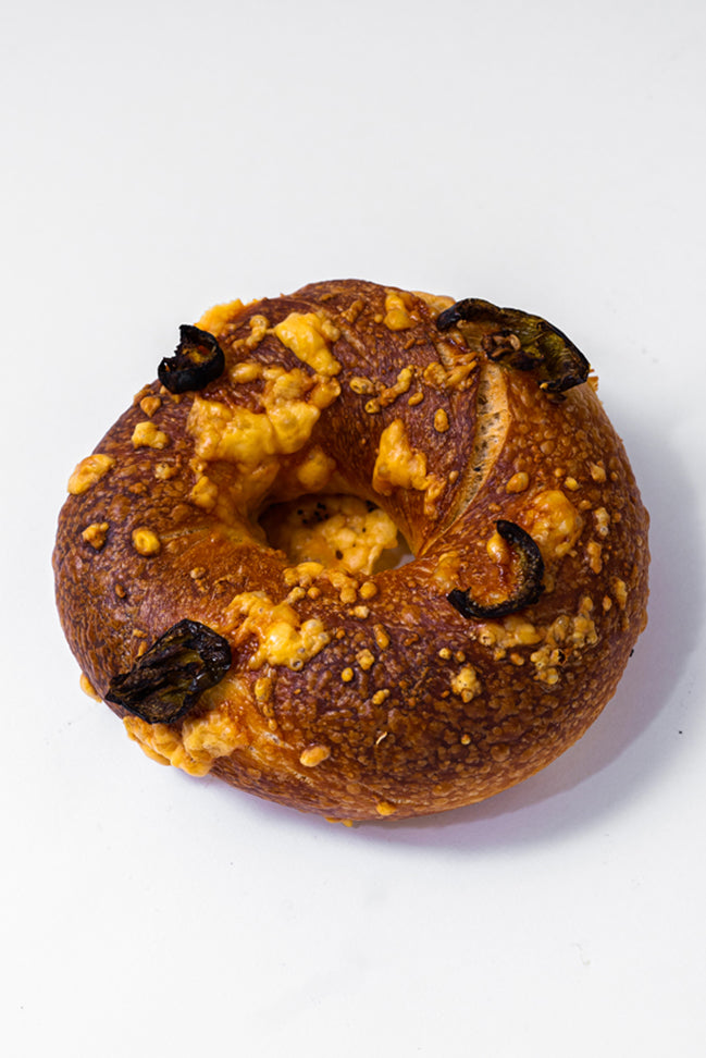 Jalapeno Parmesan Bagel