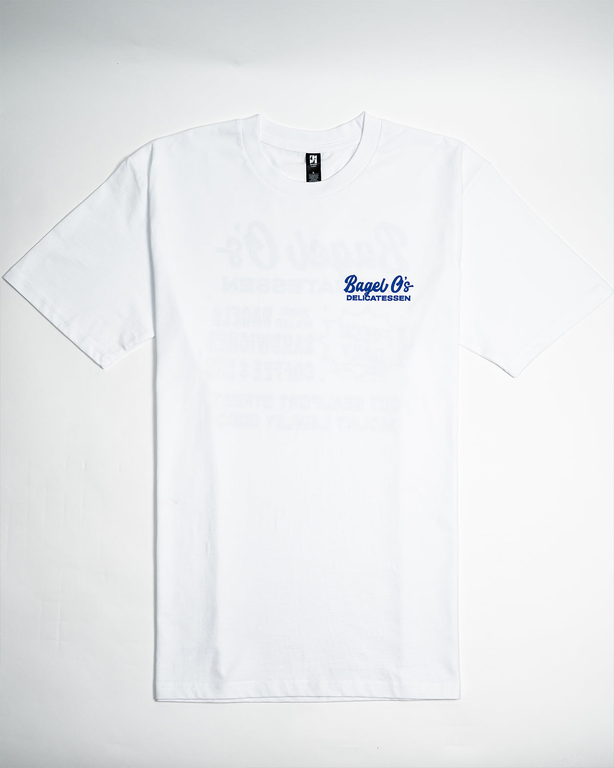 Bagel O's Short Sleeved Tee - White