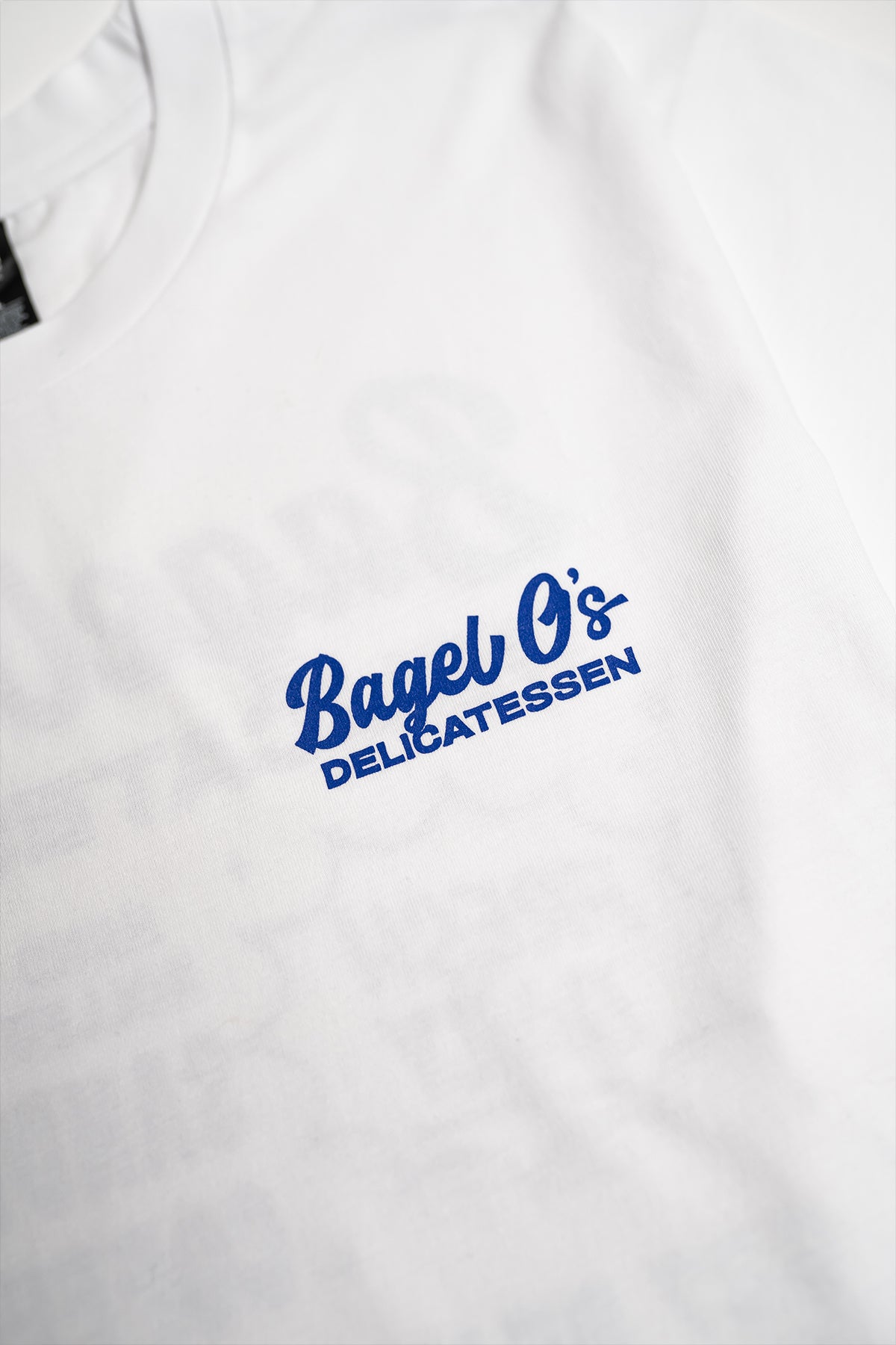 Bagel O's Short Sleeved Tee - White