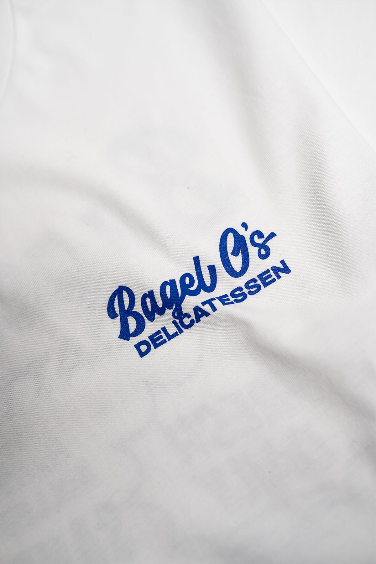 Bagel O's Short Sleeved Tee - White